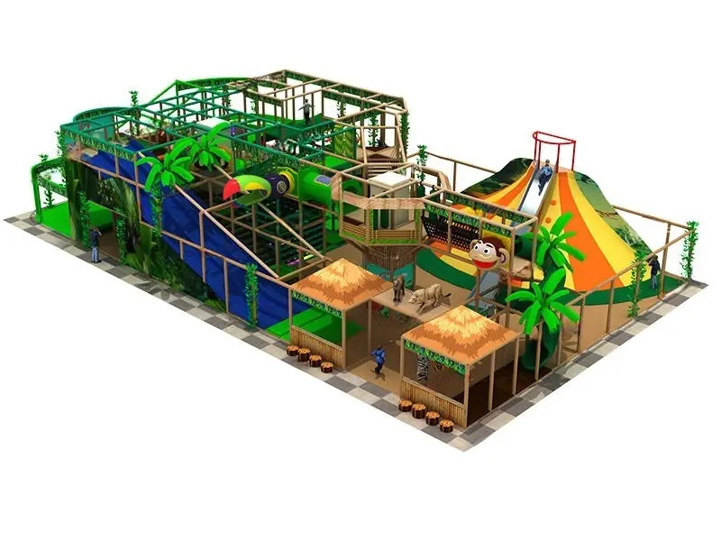 Playground interior · 24 × 13 × 5 m