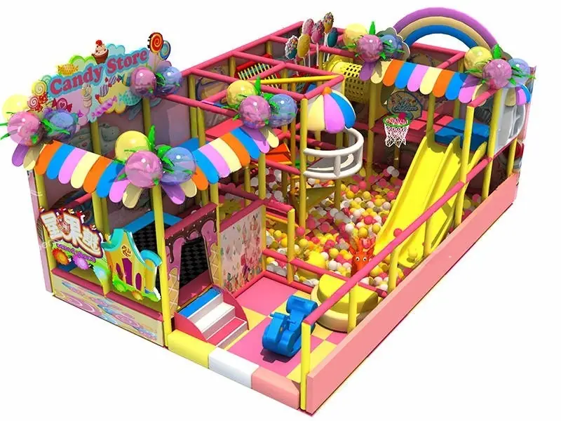 Playground interior · 7.38 × 4.92 × 3 m