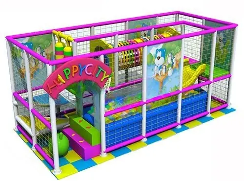 Playground interior · 2.8 × 6 × 2.4 m · Modelo 0231