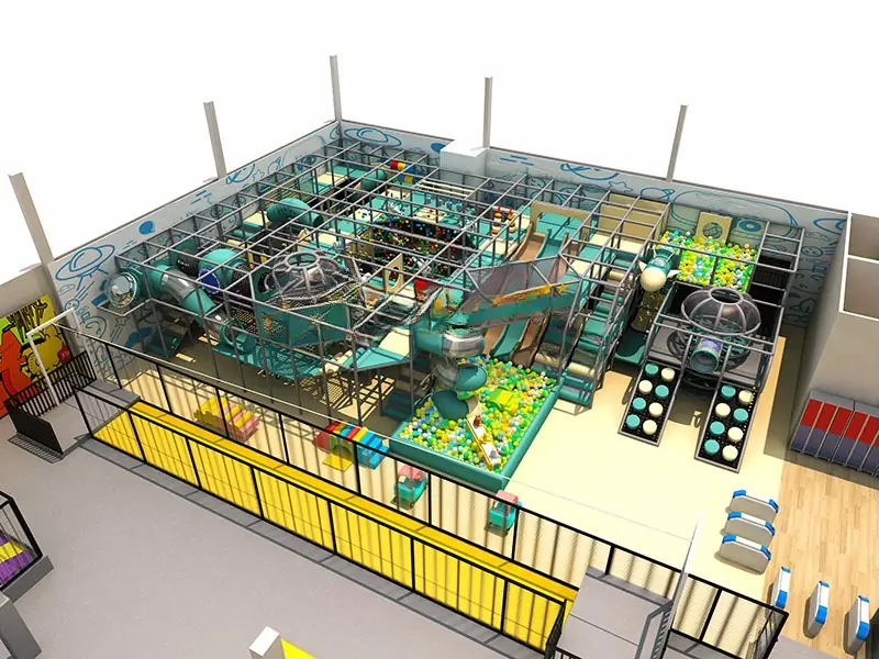 Playground interior · Modelo 0234