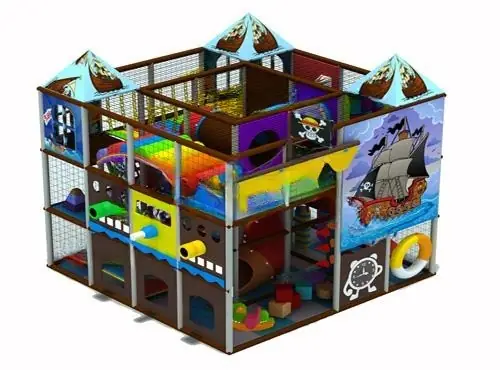 Playground interior · 5 × 5 × 5 m