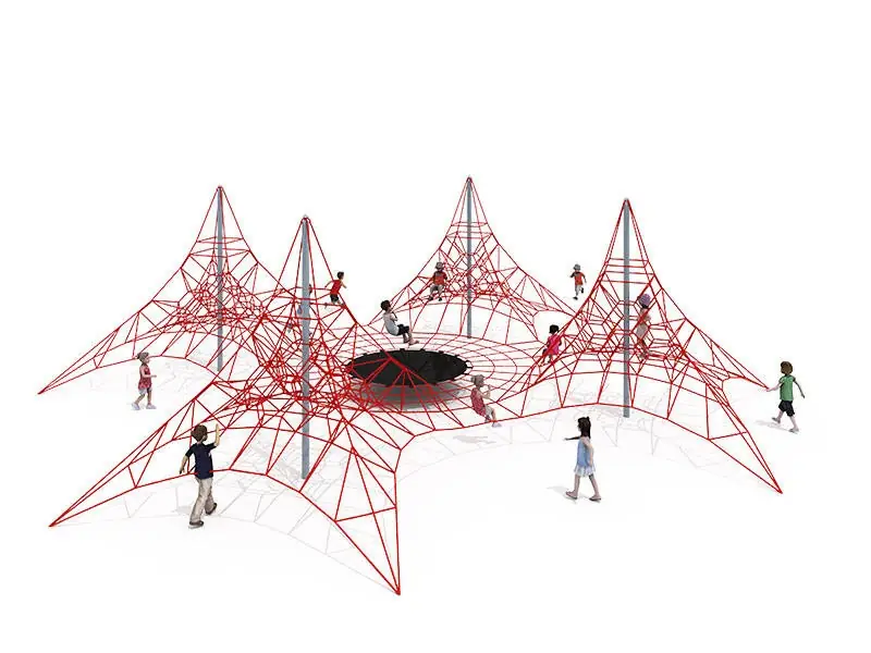 Red de escalada · 13 × 13 × 3.9 m