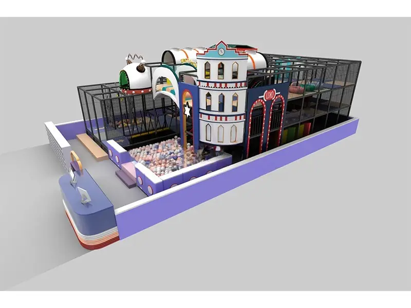 Parque de trampolines interior · Modelo 0001