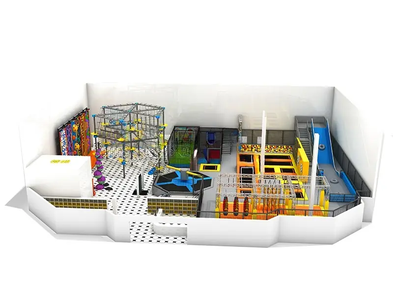 Parque de trampolines · Modelo 0002