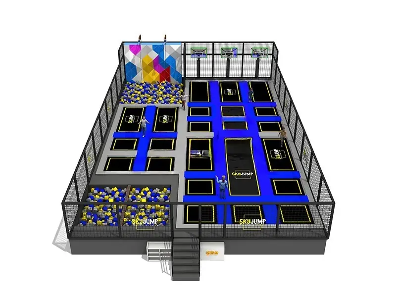 Parque de trampolines · Modelo 0006