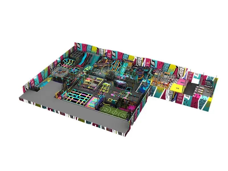 Parque de trampolines · Modelo 0011