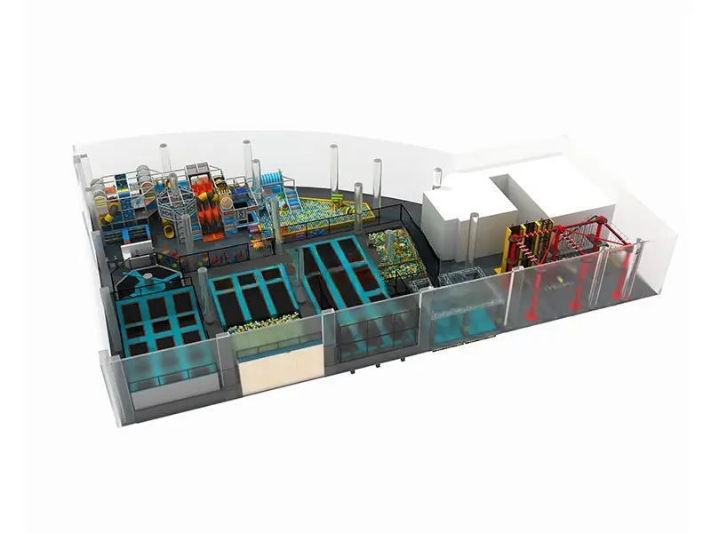 Parque de trampolines · Modelo 0019