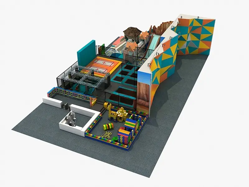 Parque de trampolines · Modelo 0020