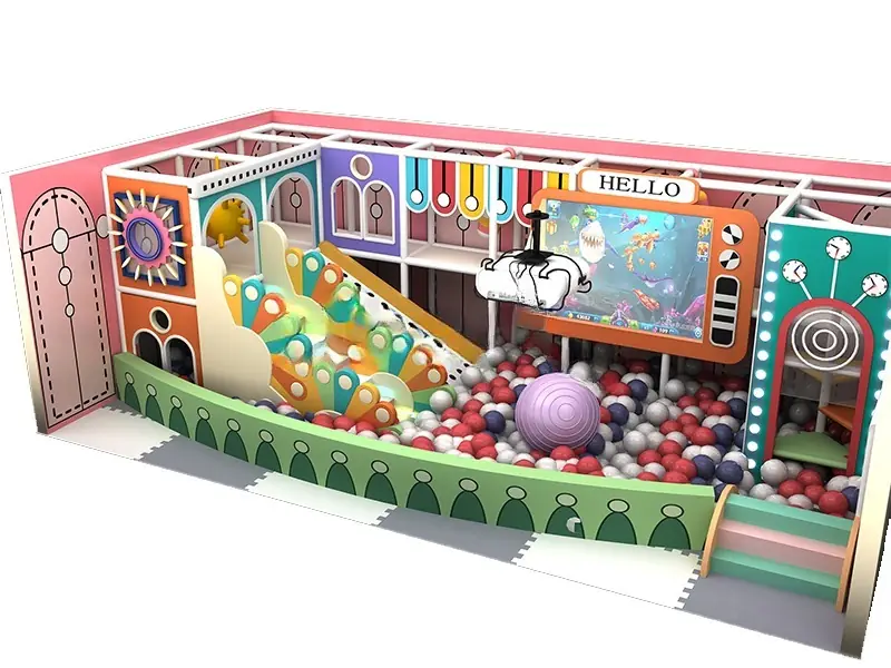 Parque de trampolines interior · 3.5 × 8.5 m