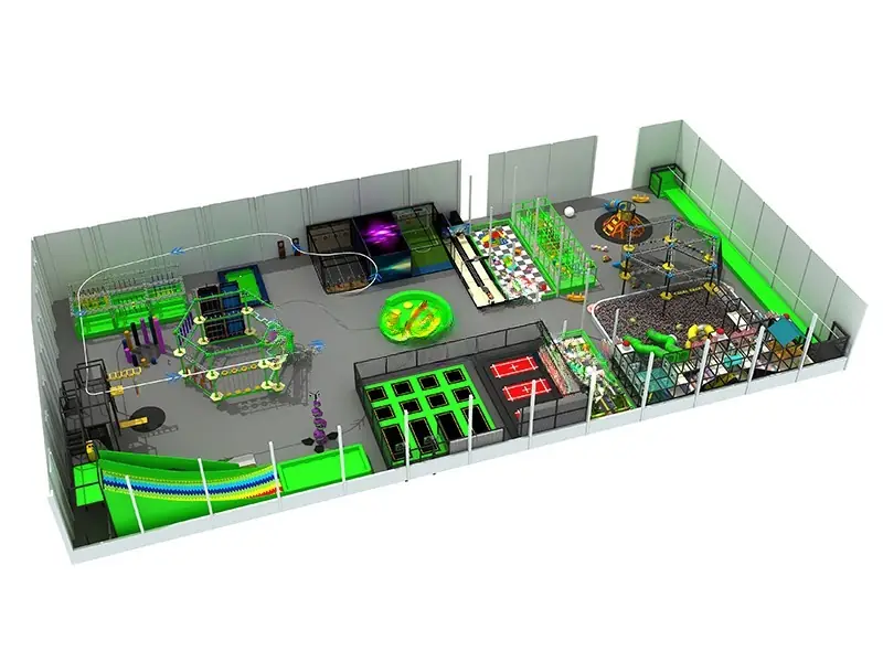 Parque de trampolines · Modelo 0027