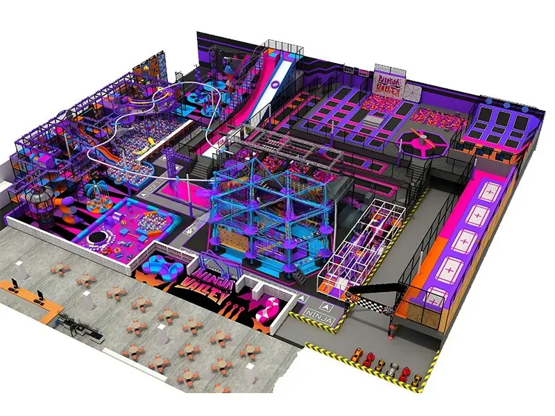 Parque de trampolines · Modelo 0031