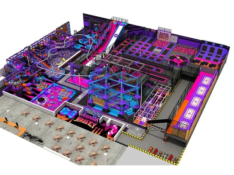 Parque de trampolines · Modelo 0032