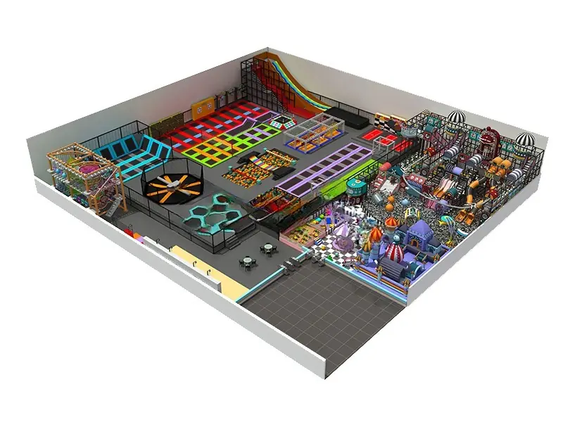 Parque de trampolines · Modelo 0033