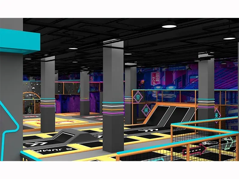 Parque de trampolines · Modelo 0035