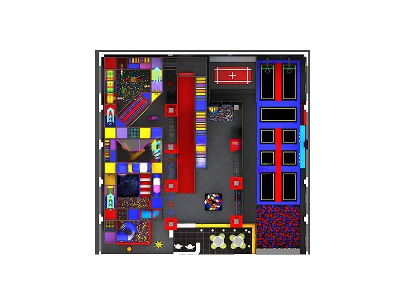 Parque de trampolines · Modelo 0036