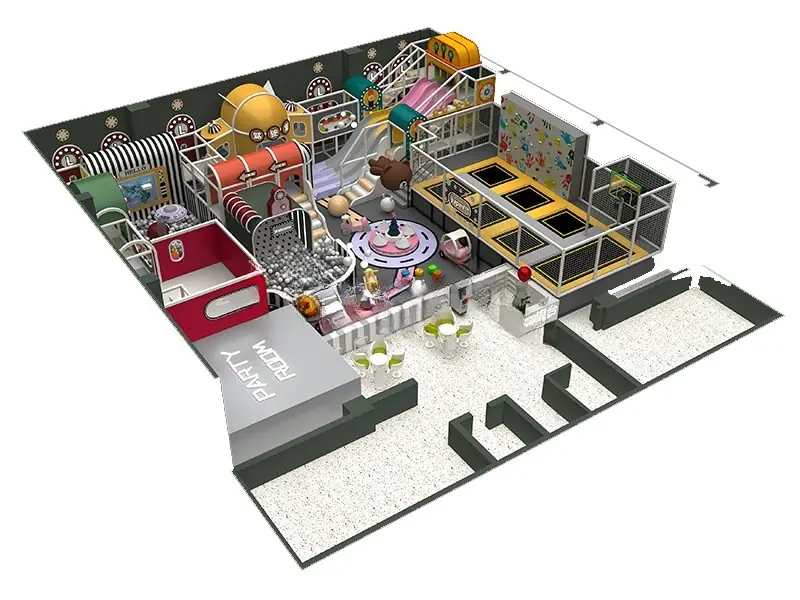 Parque de trampolines · Modelo 0043