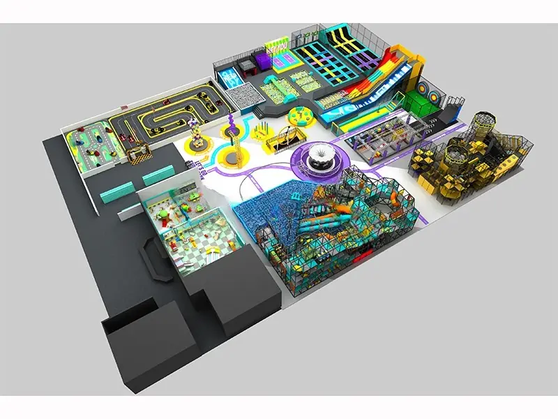 Parque de trampolines · Modelo 0058