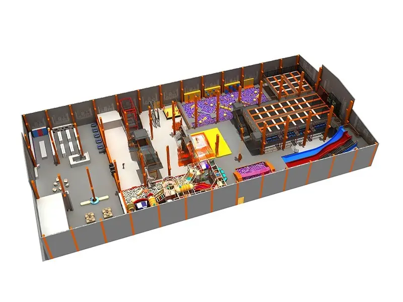 Parque de trampolines · Modelo 0060