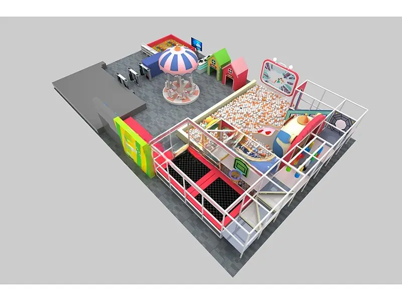 Parque de trampolines interior · Modelo 0067