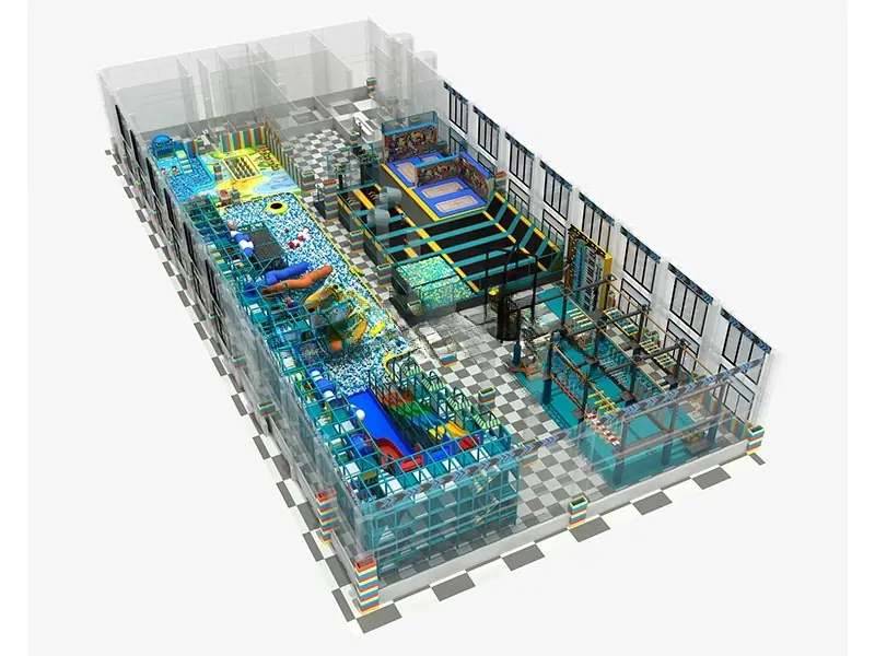 Parque de trampolines · Modelo 0068
