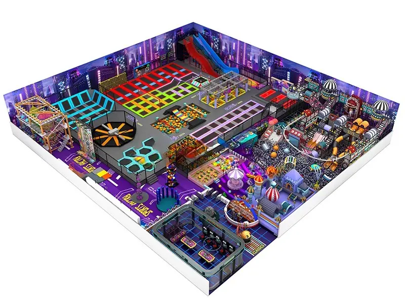 Parque de trampolines · Modelo 0070