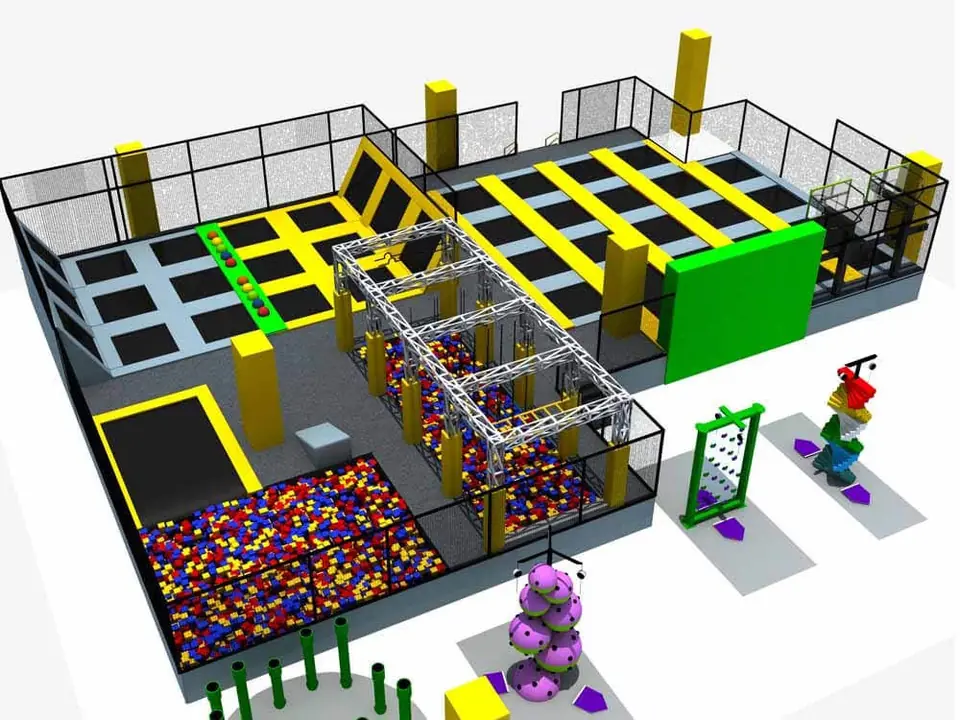 Parque de trampolines · Modelo 0108