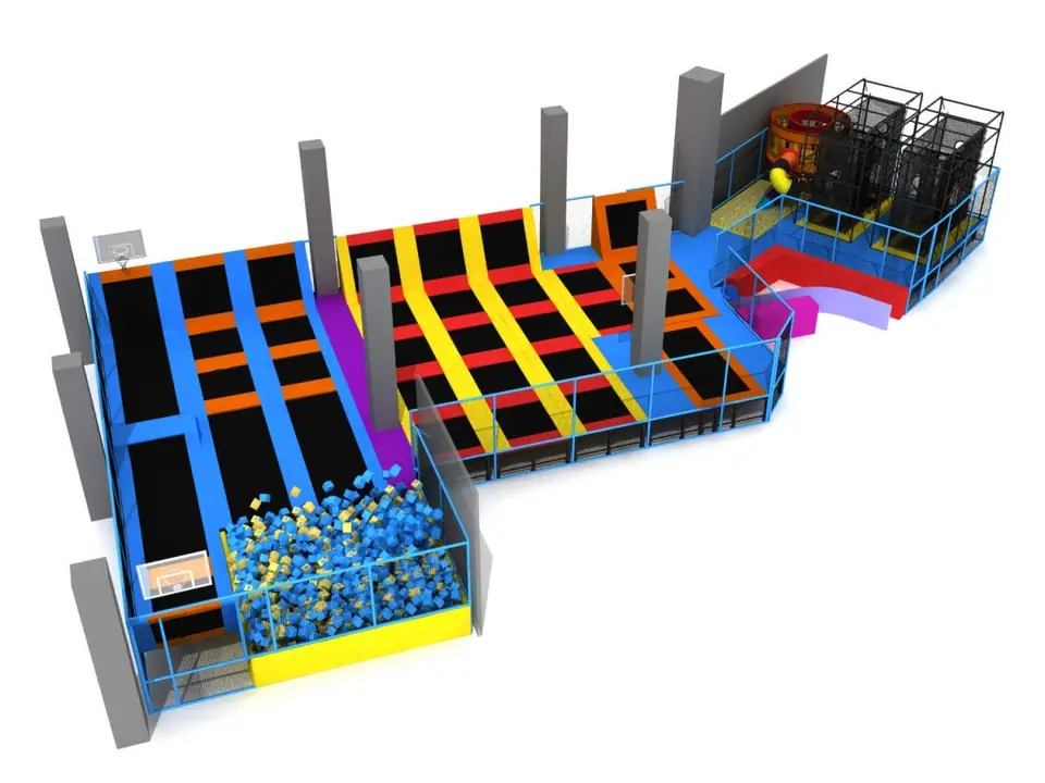 Parque de trampolines · Modelo 0117