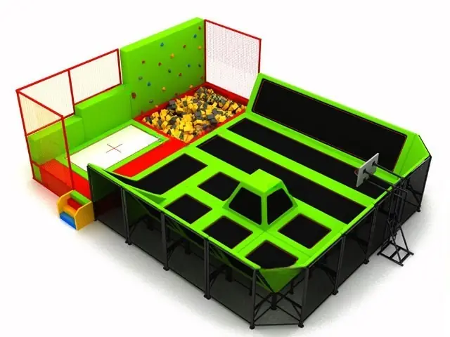 Parque de trampolines interior · Modelo 0228