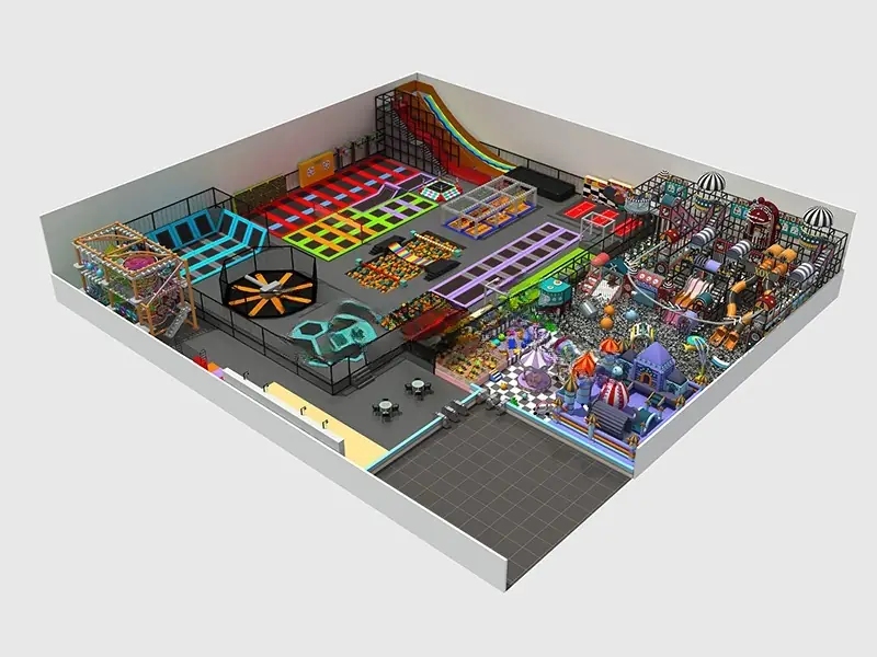 Parque de trampolines · Modelo 0238
