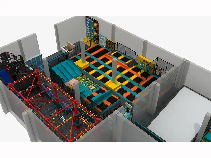 Parque de trampolines · Modelo 0242