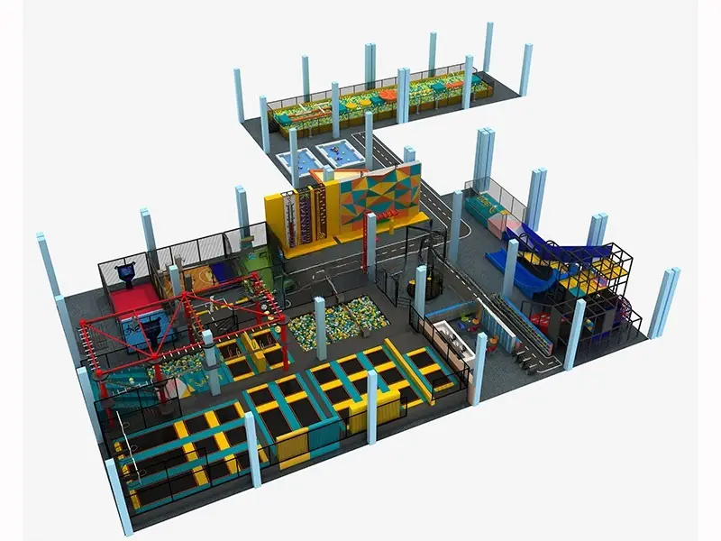Parque de trampolines · Modelo 0243