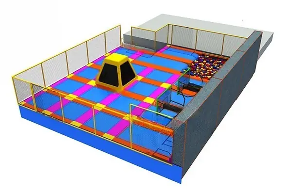 Parque de trampolines interior · Modelo 0256