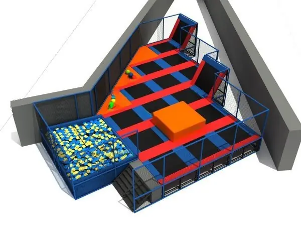 Parque de trampolines interior · Modelo 0265