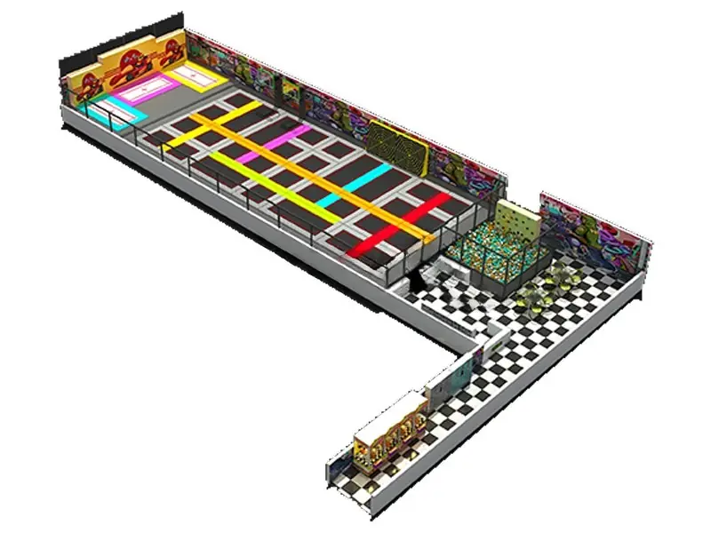 Parque de trampolines · Modelo 0267