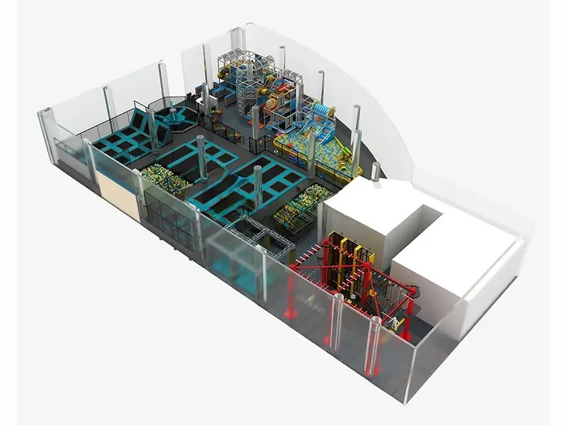 Parque de trampolines · Modelo 0270