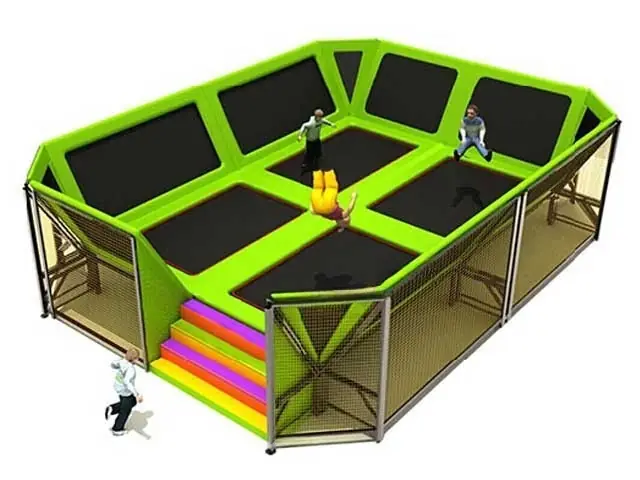 Parque de trampolines interior · 8.95 × 6.95 × 3.11 m