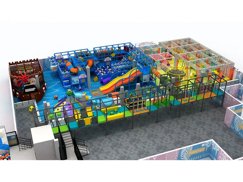 Parque de trampolines · 1294 m²