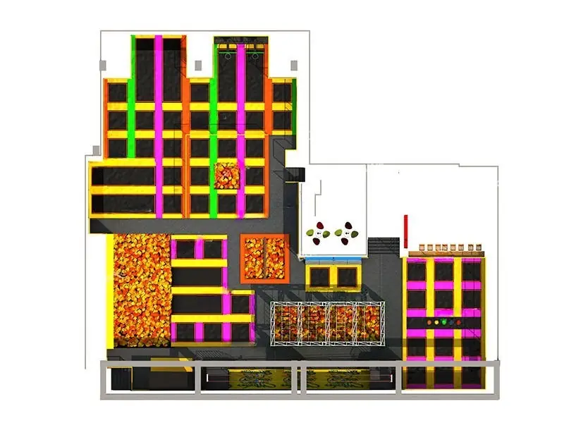 Parque de trampolines · Modelo 0341