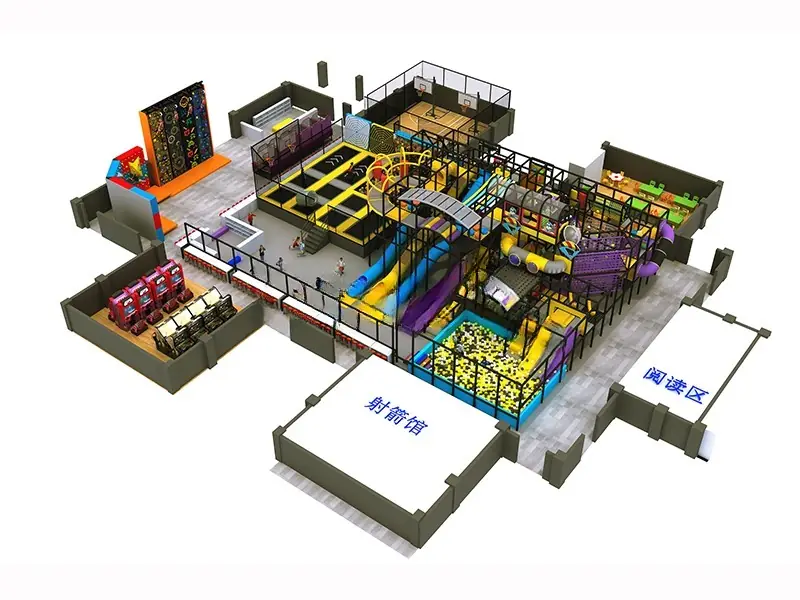 Parque de trampolines · Modelo 0347