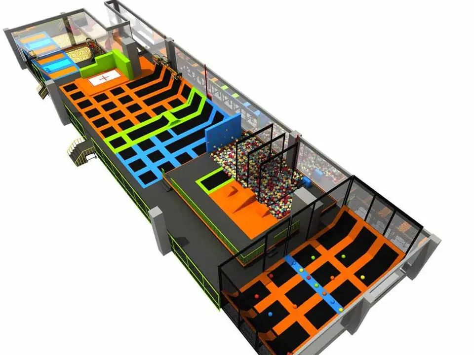 Parque de trampolines · Modelo 0377