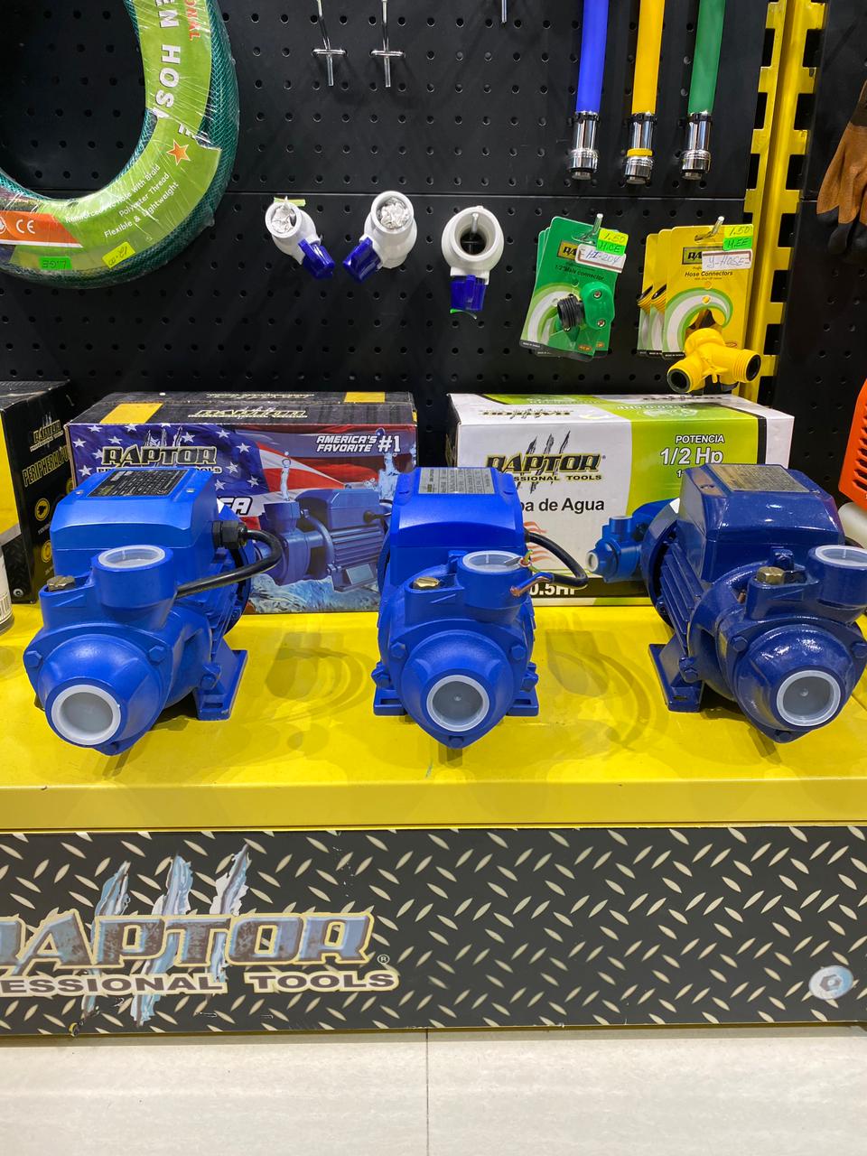 bombas de agua Raptor